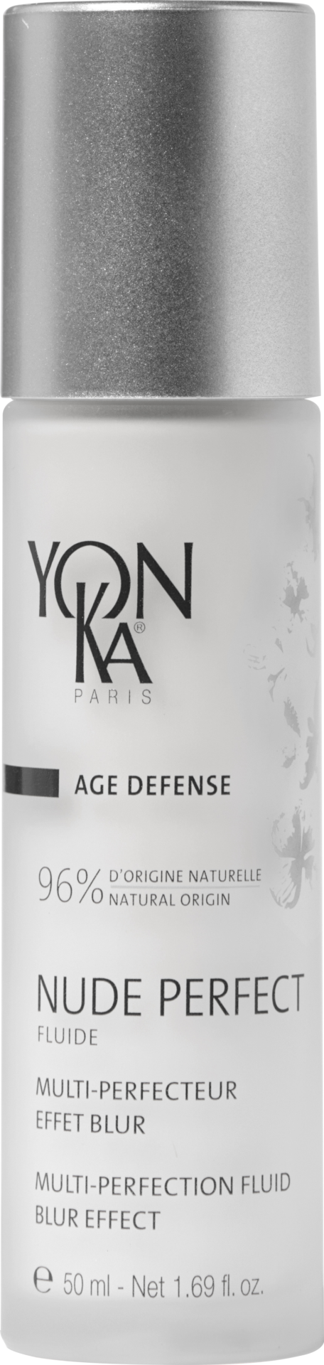 Flacon de fluide Nude Perfect d'Yonka, beauté et bien-être à Toulouse.